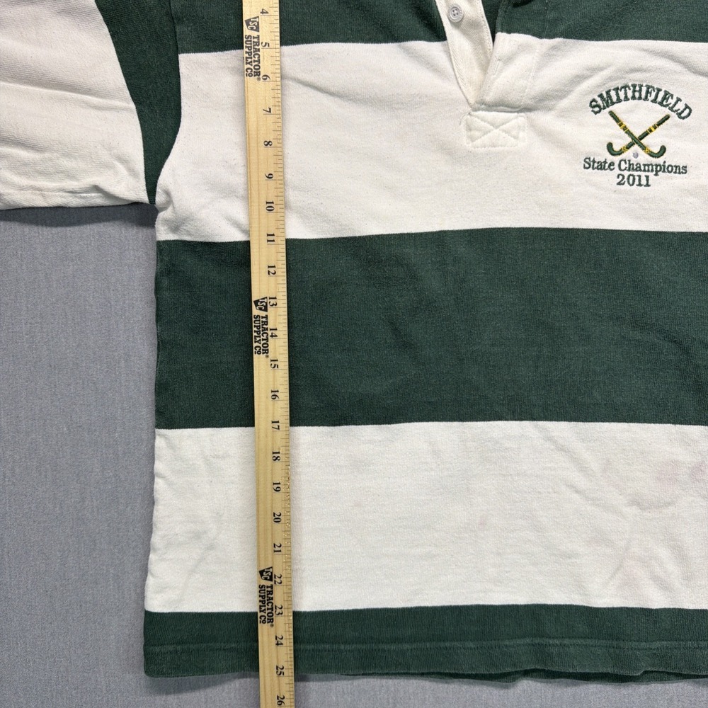 Barbarian Rugby Wear Hooded Long Sleeve Rugby Shirt Smithfield Forest Green Sm - Picture 7 of 9